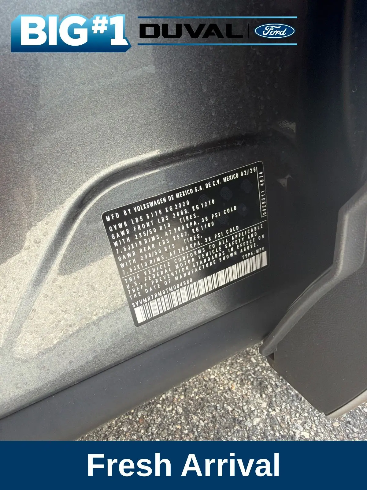 2026 Volkswagen Tiguan - $30,500