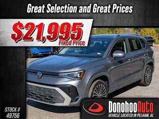 2025 Volkswagen Taos with Platinum Gray Metallic Exterior