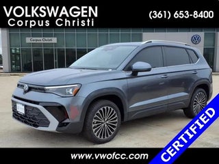 2025 Volkswagen Taos with Platinum Gray Metallic Exterior