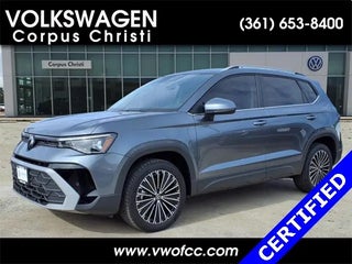 2025 Volkswagen Taos with Platinum Gray Metallic Exterior