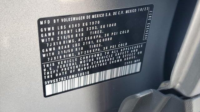 2024 Volkswagen Taos SE