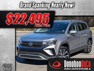 2024 Volkswagen Taos with Pyrite Silver Metallic Exterior