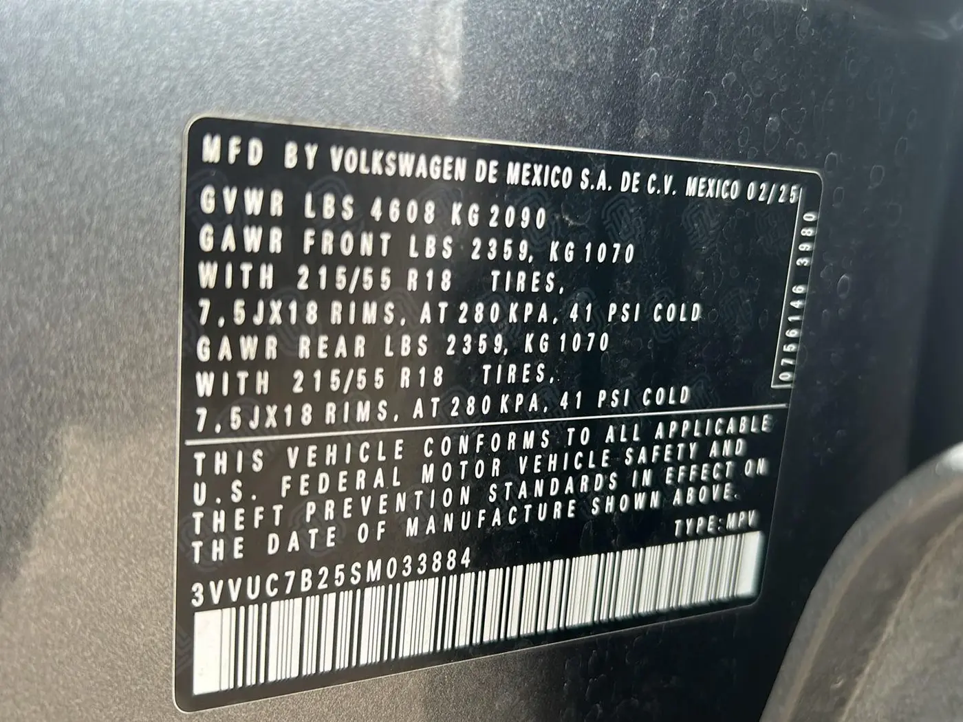 2025 Volkswagen Taos - $20,725