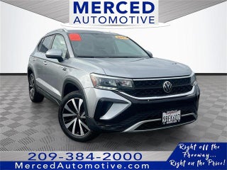 2022 Volkswagen Taos with Pyrite Silver Metallic Exterior