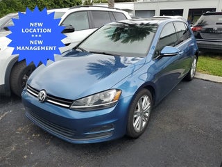 2015 Volkswagen Golf with Night Blue Metallic Exterior