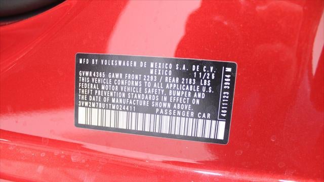 2026 Volkswagen Jetta GLI Autobahn