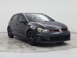 2016 Volkswagen Golf GTI with Carbon Steel Gray Metallic Exterior