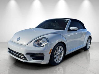 2017 Volkswagen Beetle Convertible with Black Roof Exterior
