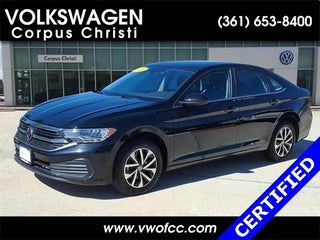 2024 Volkswagen Jetta with Deep Black Pearl Exterior