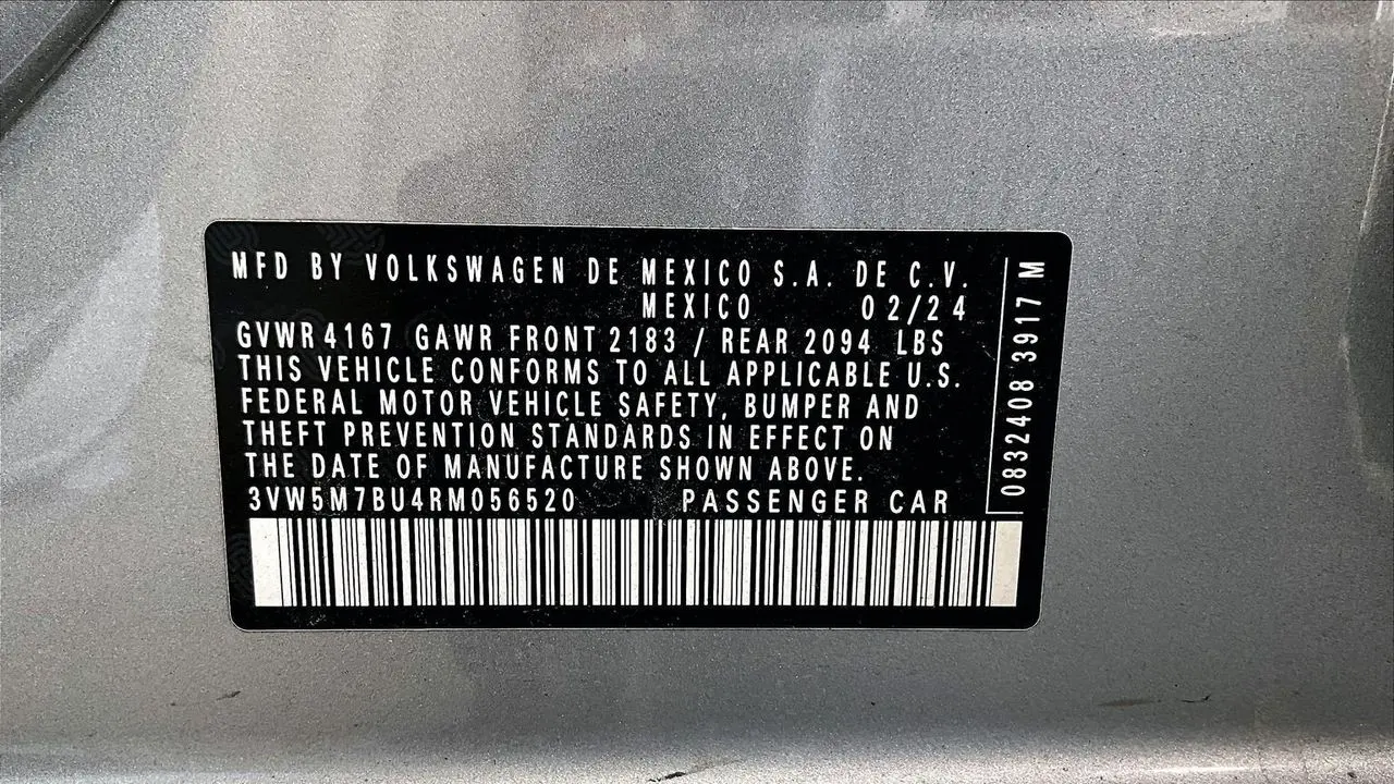 2024 Volkswagen Jetta S