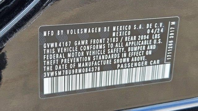 2024 Volkswagen Jetta S