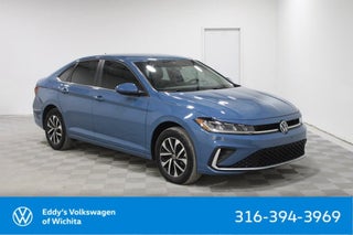 2025 Volkswagen Jetta with Monterey Blue Exterior