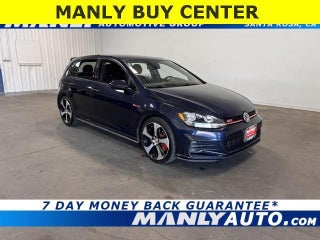 2019 Volkswagen Golf GTI with Night Blue Exterior