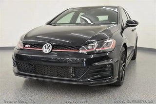2021 Volkswagen Golf GTI with Deep Black Pearl Exterior