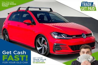 2020 Volkswagen Golf GTI with Tornado Red Exterior