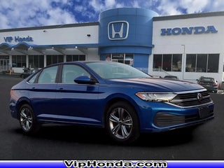 2024 Volkswagen Jetta with Rising Blue Metallic Exterior