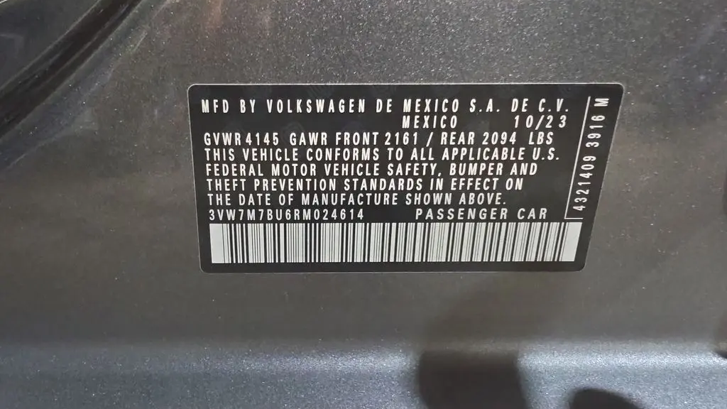 2024 Volkswagen Jetta SE