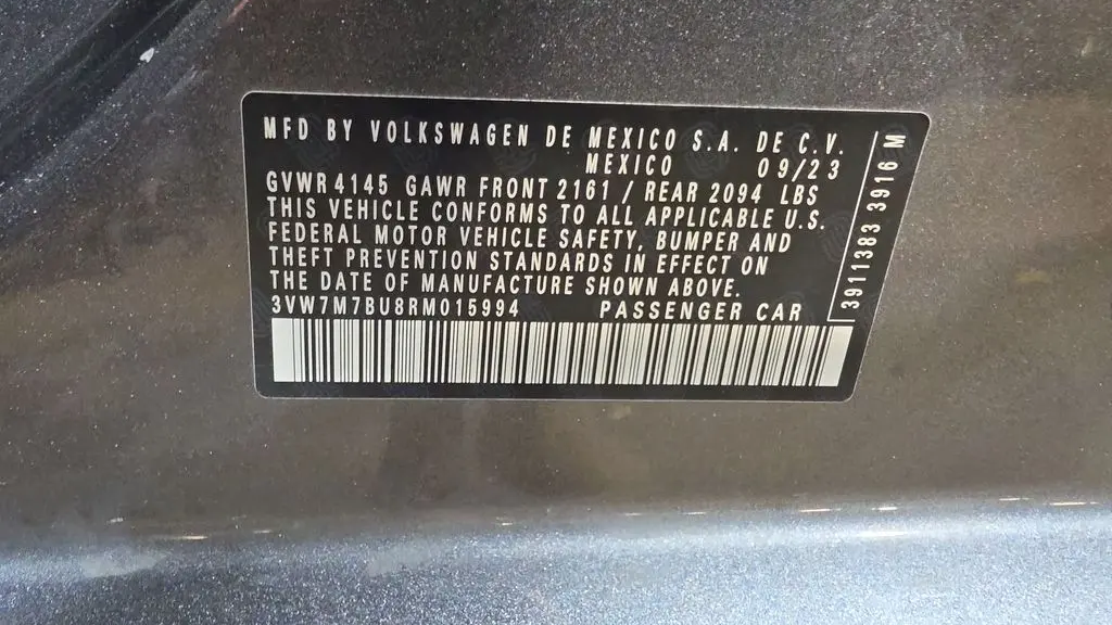 2024 Volkswagen Jetta SE
