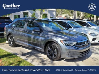 2023 Volkswagen Jetta with Platinum Gray Metallic Exterior
