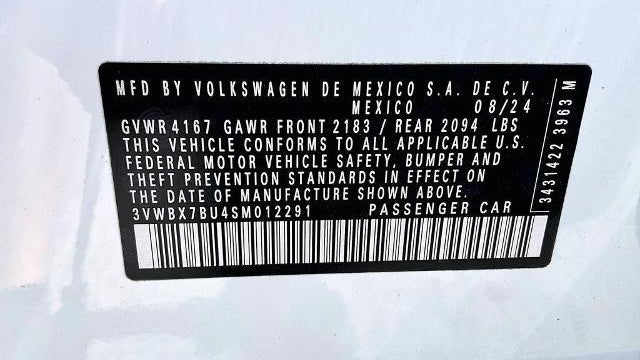 2025 Volkswagen Jetta Sport