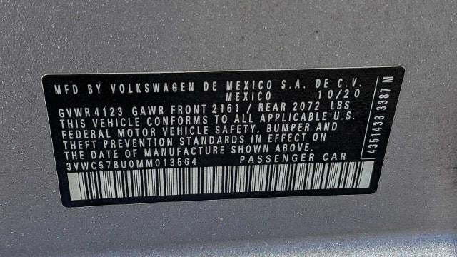 2021 Volkswagen Jetta S