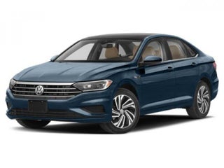 2021 Volkswagen Jetta with Silk Blue Metallic Exterior
