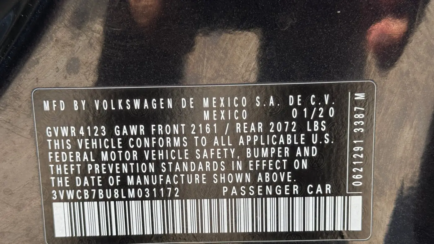 2020 Volkswagen Jetta SE