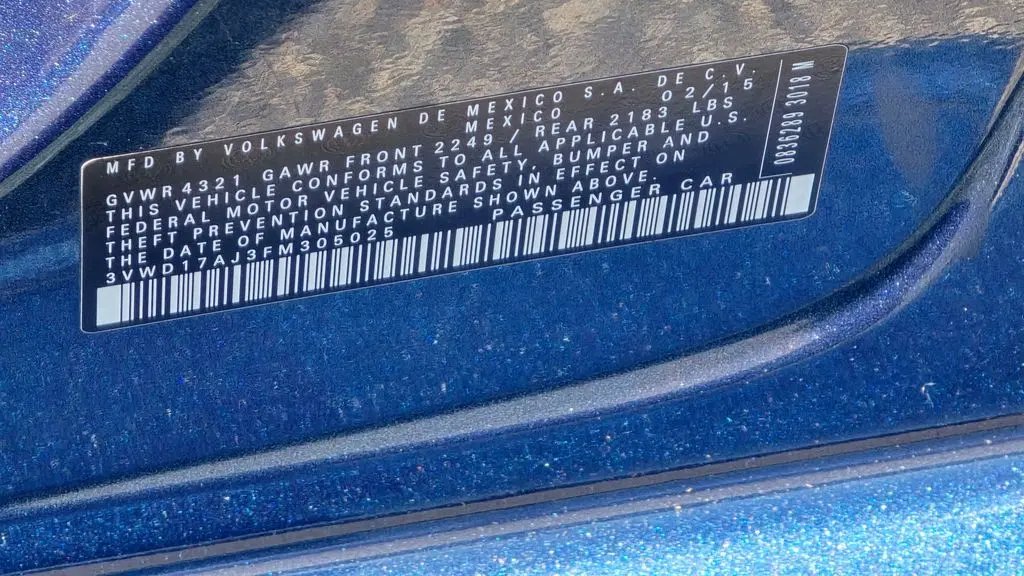 2015 Volkswagen Jetta SE