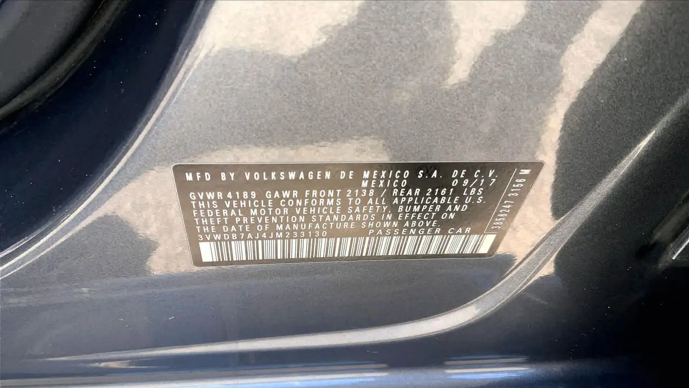 2018 Volkswagen Jetta 1.4T SE