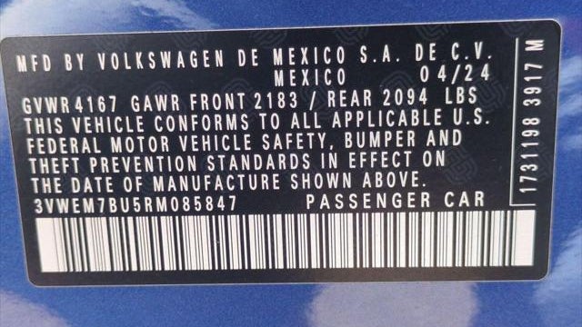 2024 Volkswagen Jetta SE