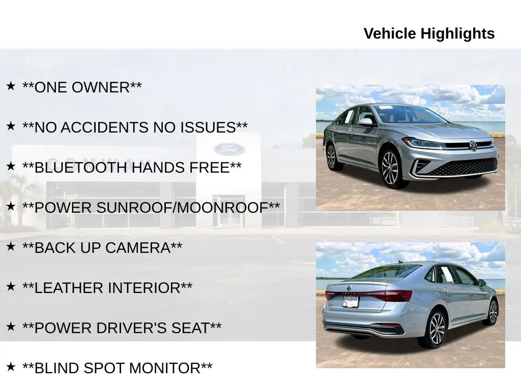 2025 Volkswagen Jetta - $19,500