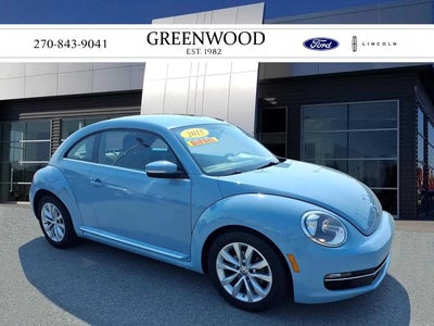 2015 Volkswagen Beetle TDI 2DR Coupe 6A W/Sunroof, Sound, Navigation And Rearview Camera