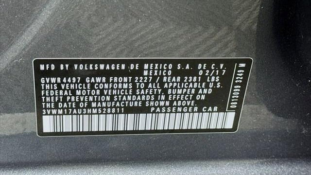 2017 Volkswagen Golf Alltrack TSI S 4Motion