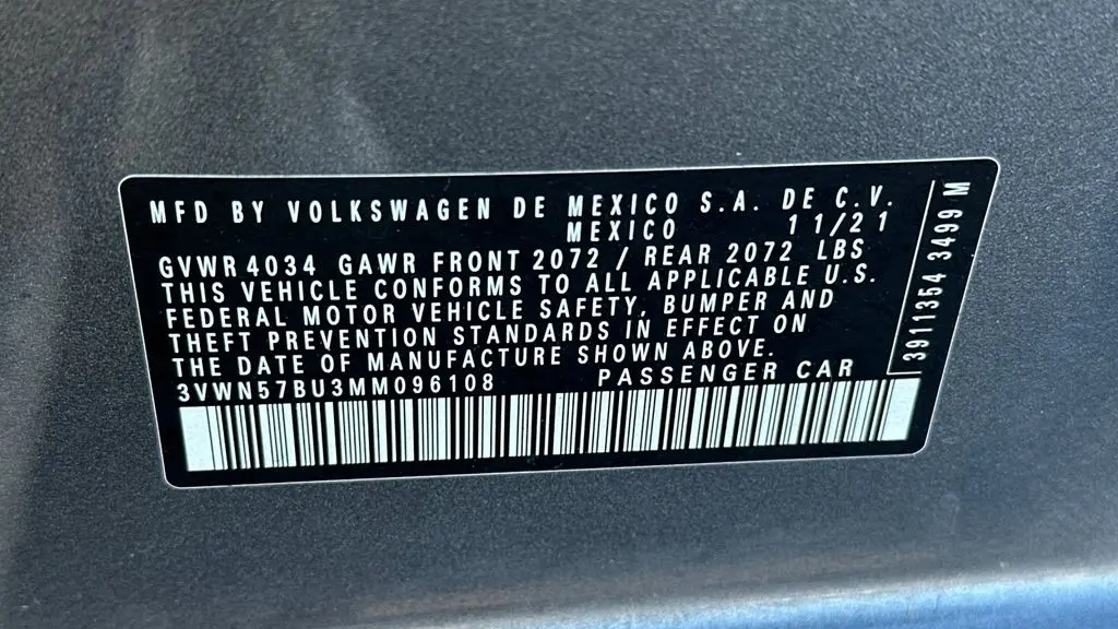 2021 Volkswagen Jetta S