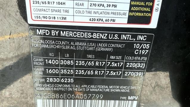 2006 Mercedes-Benz M-Class ML 350