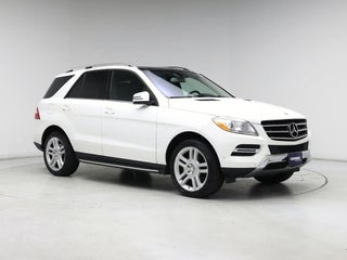 2015 Mercedes-Benz M-Class with Designo Diamond White Metallic Exterior