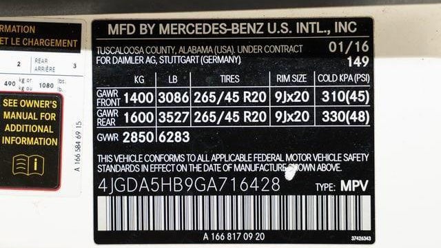 2016 Mercedes-Benz GLE GLE 350 4MATIC