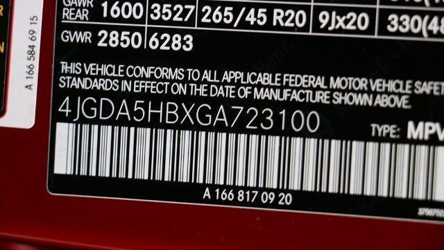 2016 Mercedes-Benz GLE GLE 350 4MATIC