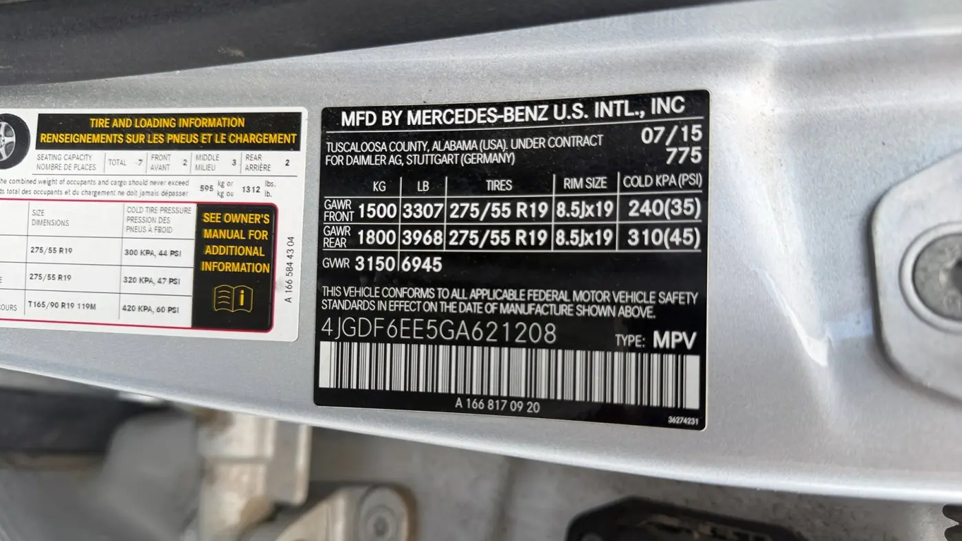 2016 Mercedes-Benz GL-Class GL 450 4MATIC