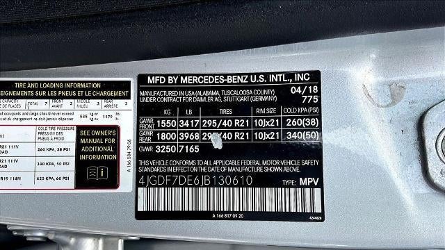 2018 Mercedes-Benz GLS GLS 550