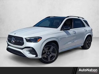 2026 Mercedes-Benz GLE with Manufaktur Moonlight White Metallic Exterior