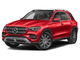 2025 Mercedes-Benz GLE with Manufaktur Cardinal Red Metallic Exterior