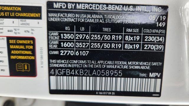 2020 Mercedes-Benz GLE GLE 350 4MATIC