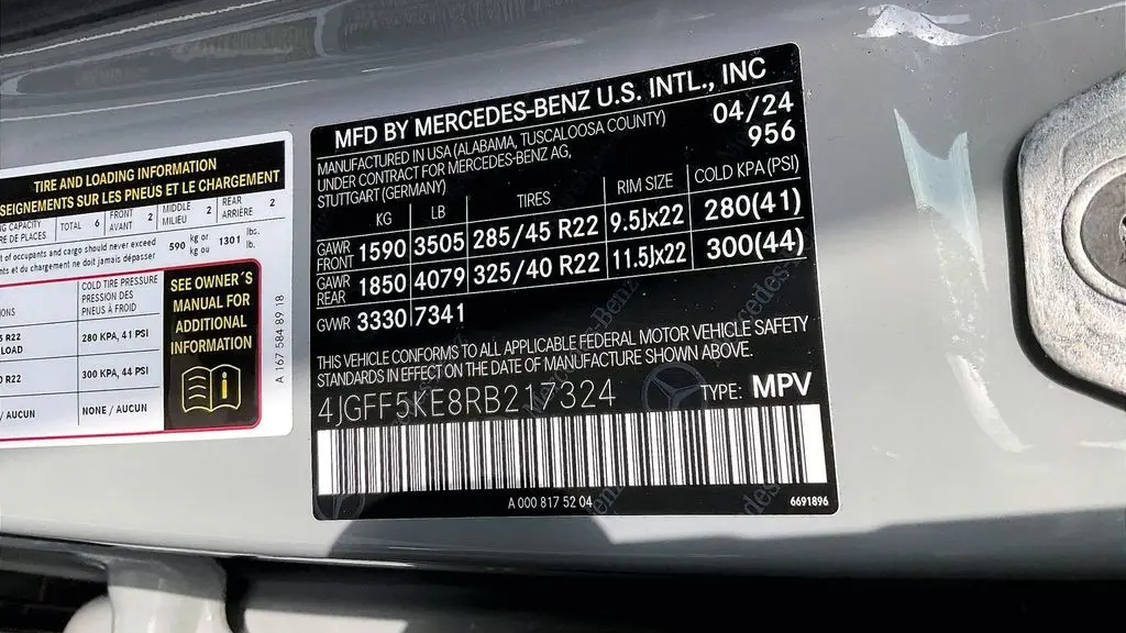 2024 Mercedes-Benz GLS GLS 450
