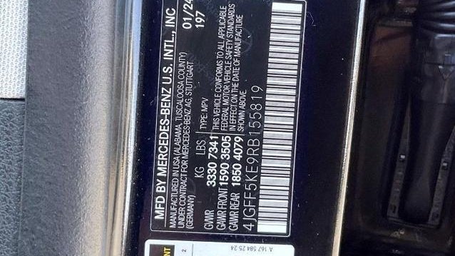 2024 Mercedes-Benz GLS GLS 450