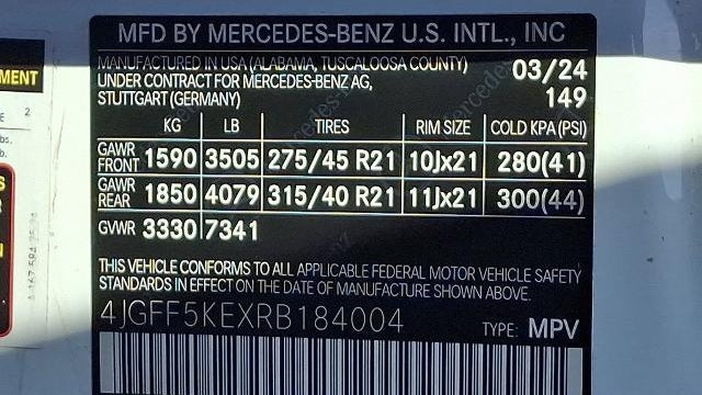 2024 Mercedes-Benz GLS GLS 450