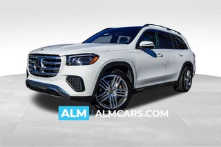 2025 Mercedes-Benz GLS with Manufaktur Moonlight White Metallic Exterior