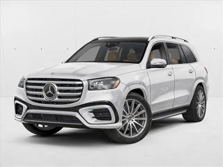 2026 Mercedes-Benz GLS with Manufaktur Moonlight White Metallic Exterior