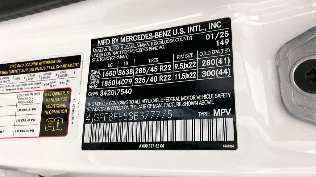 2025 Mercedes-Benz GLS GLS 580