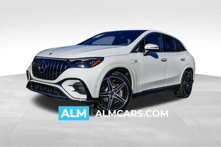 2024 Mercedes-Benz EQE with Manufaktur Diamond White Metal Exterior